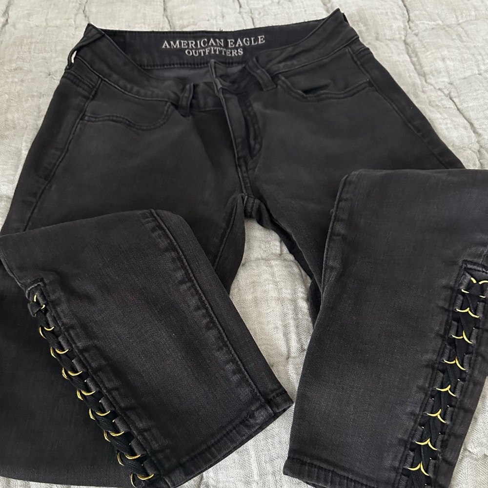 American eagle jeans skinny size 0